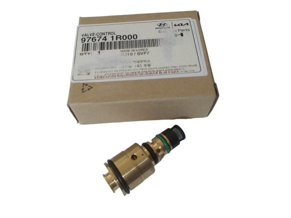 شیر برقی کمپرسور کولر اصلی{hanon-doowon} هیوندا اکسنت مدل 2012 با موتور1.6 با کد فنی976741R000
