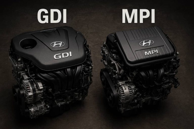 مقایسه موتورGDI و MPI سانتافه